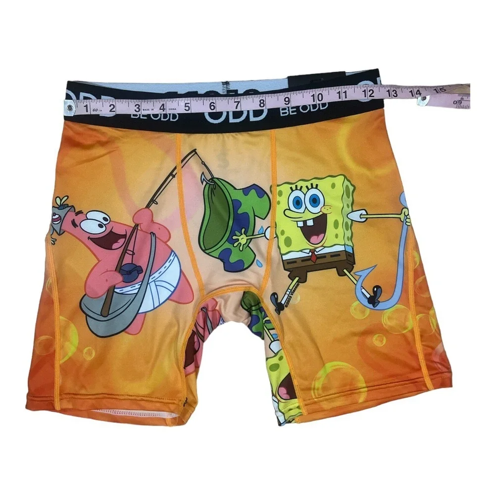 Odd Sox SpongeBob SQUAREPANTS Novelty Boxer Briefs Underwear Men's SMALL NWT